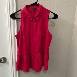 American eagle outfitters size S sleeveless pink blouse